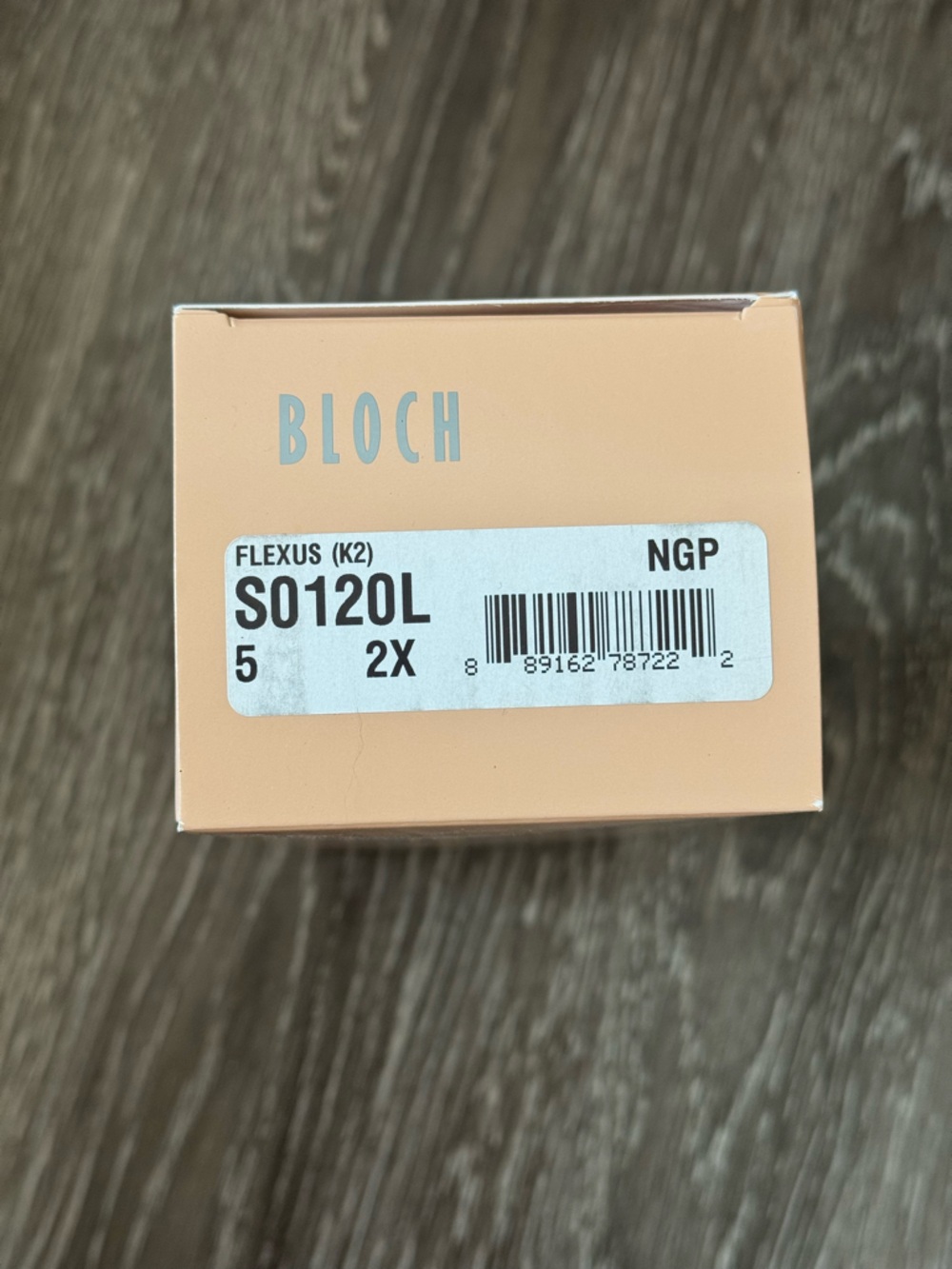 Bloch Flexus K2 Pointe Shoe 5 2X